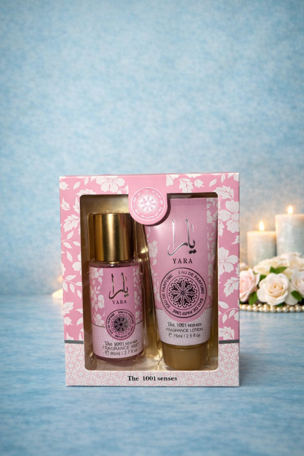 Coffret Yara rose