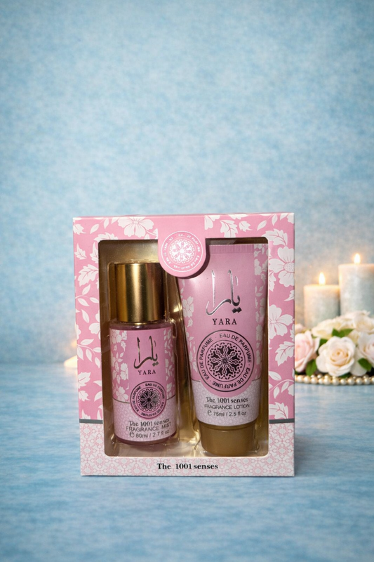 Coffret Yara rose