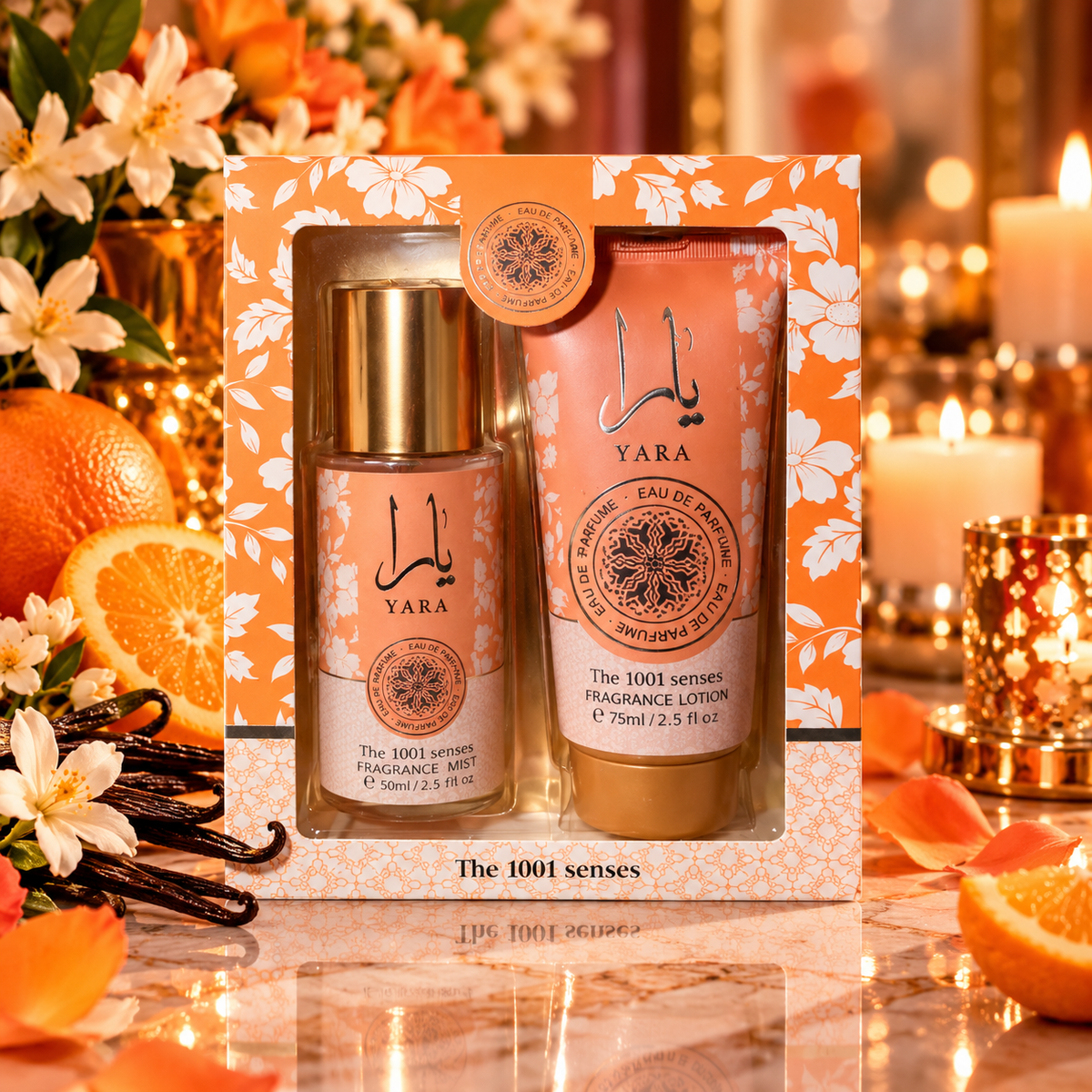Coffret Yara orange